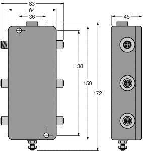 Verteilerbaustein JBBS-49SC-E413/3G