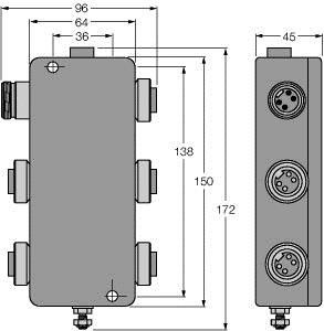 Verteilerbaustein JBBS-49SC-M413/EX