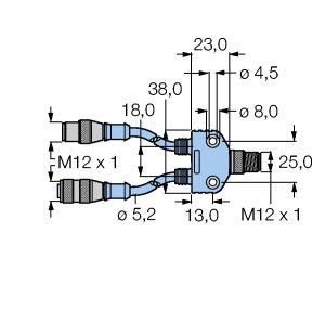 Zweifachverteiler VB2-FSW/R #U3-00770