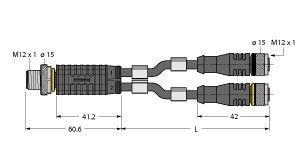 Zweifachverteiler VBRS4.42RKC4T1/1/TXL