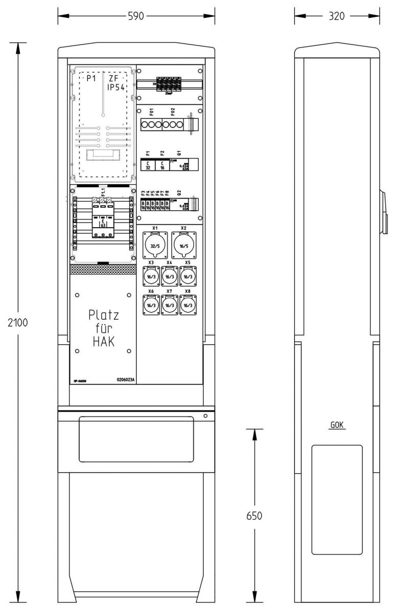 Marktplatzverteiler MV-S-A070-03