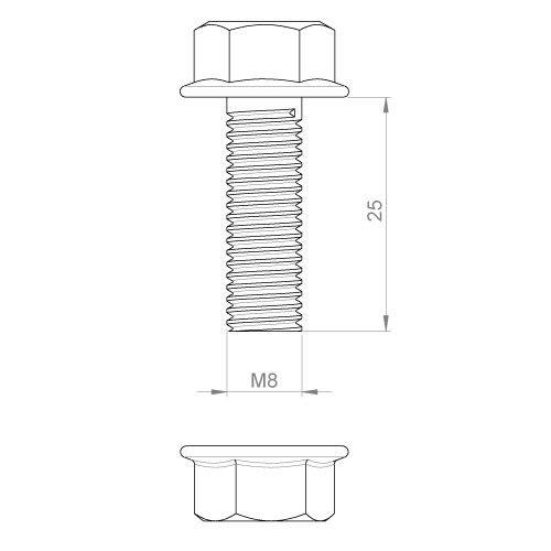 Schraube 66829-A2