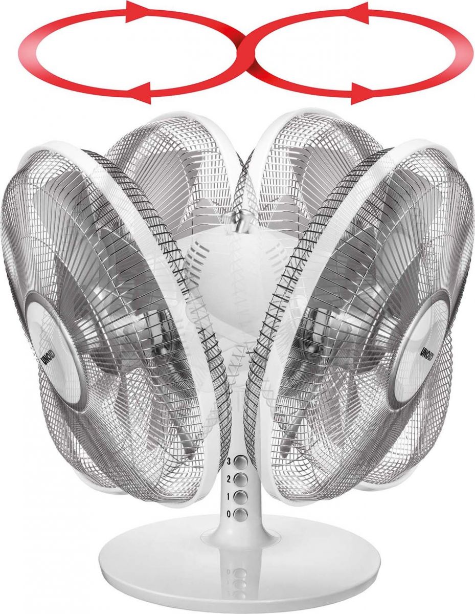 Tischventilator 86815 ws/si