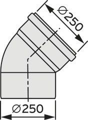 Bogen 45 Grad 250mm 0020106564