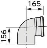 Bogen 87 Grad 0020095552