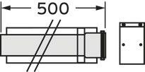 Paket 1.50 Luft-/Abgasführ 0010030862