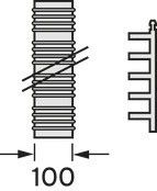 Set 6 Abgasleitung 0020004961