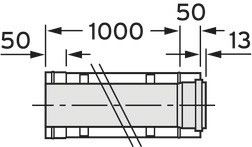Verlängerung 1,0m 0020106403