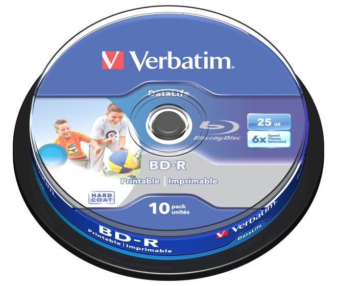 BD-R 25GB/1-6x 43804 (VE10) BD-R 25GB/1-6x 43804 (VE10)