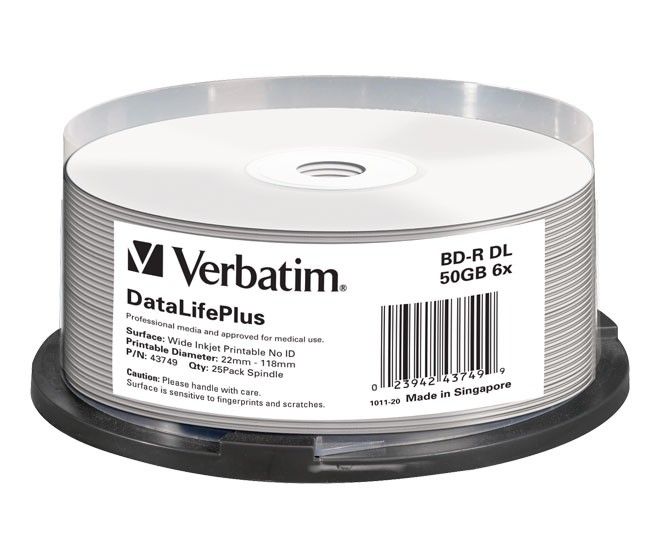 BD-R DL 50GB/1-6x 43749 BD-R DL 50GB/1-6x 43749