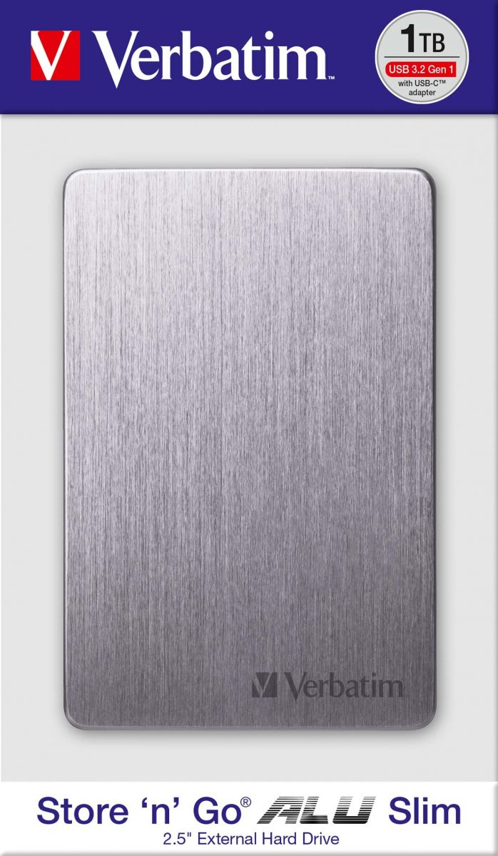 Festplatte 1TB USB3.2 VERBATIM 53662 gr Festplatte 1TB USB3.2 VERBATIM 53662 gr