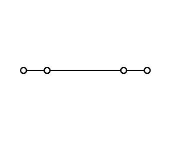 4-Leiter-Durchgangsklemme 2202-6401