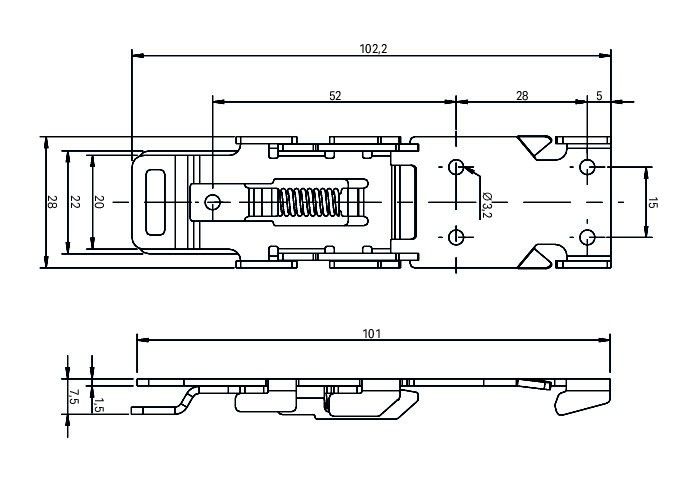 Befestigungsadapter, 2789-1128