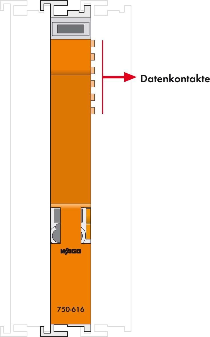 Distanzklemme 750-616