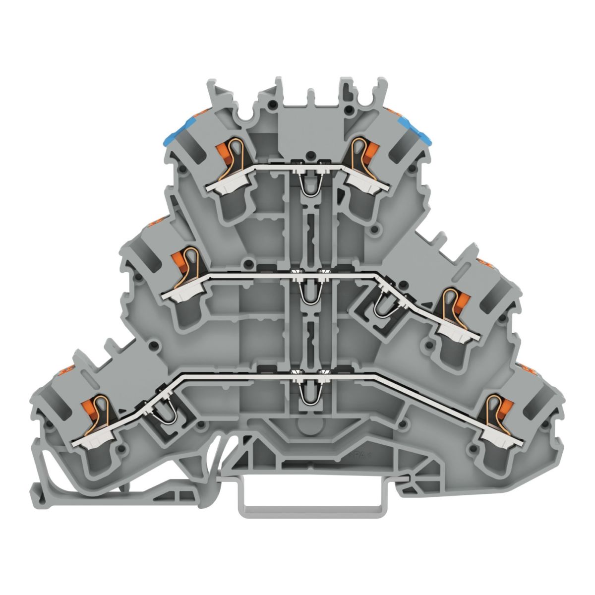 Dreistockklemme 2202-3203