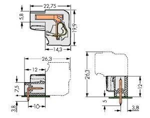 Federleiste 722-204/026-000