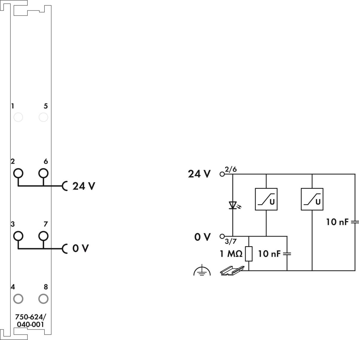 Feldeinspeisefilter 750-624/040-001