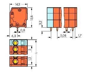 Klemmenleiste 739-174