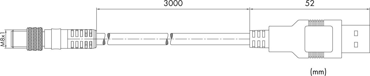 Kommunikationskabel 756-4101/042-030