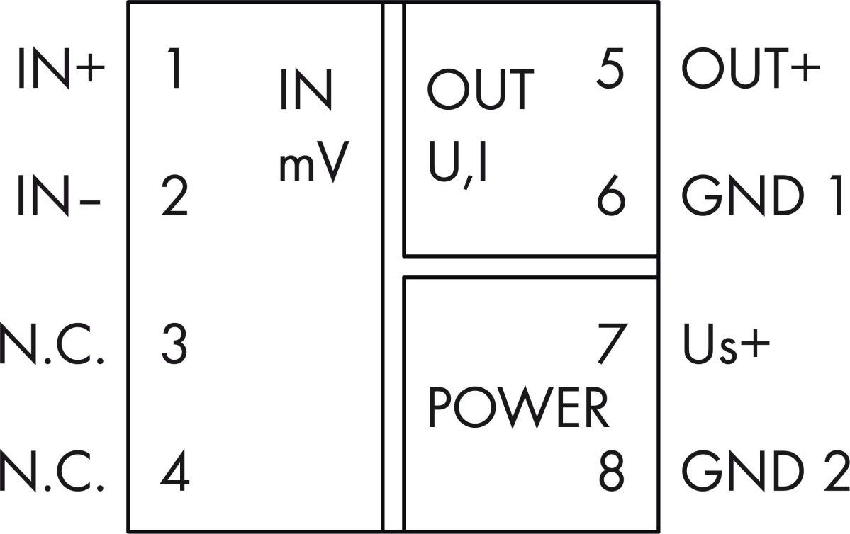 Millivolt-Messumformer 857-819