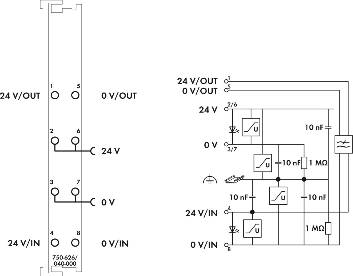 Netzteilfilter 750-626/040-000