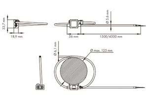 Rogowski-Spule 855-9150/2000-1251