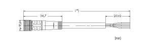 Sensor-/Aktor-Kabel 756-5101/030-050