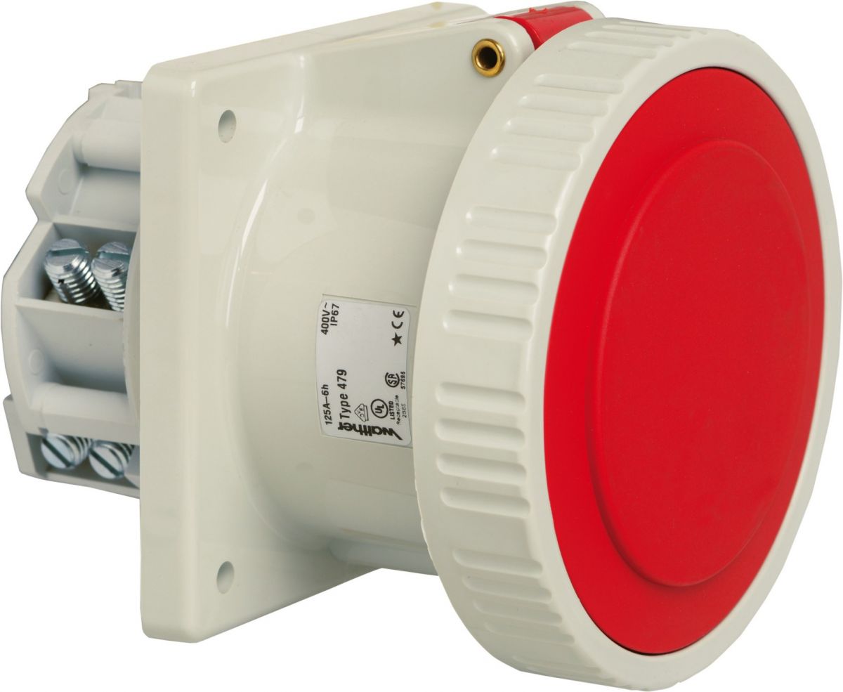 Anbaudose gerade 125A 479504