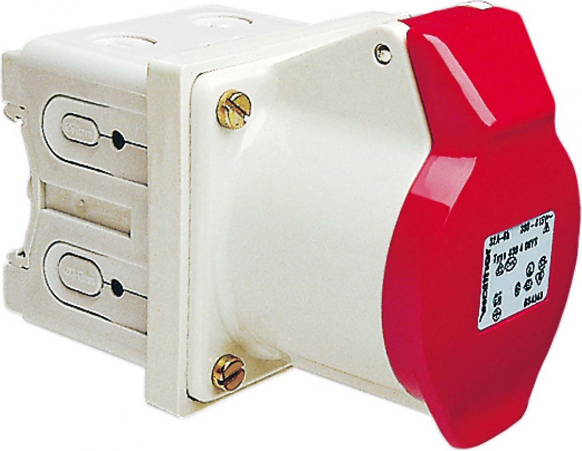 Anbaudose gerade 16A 410406VS