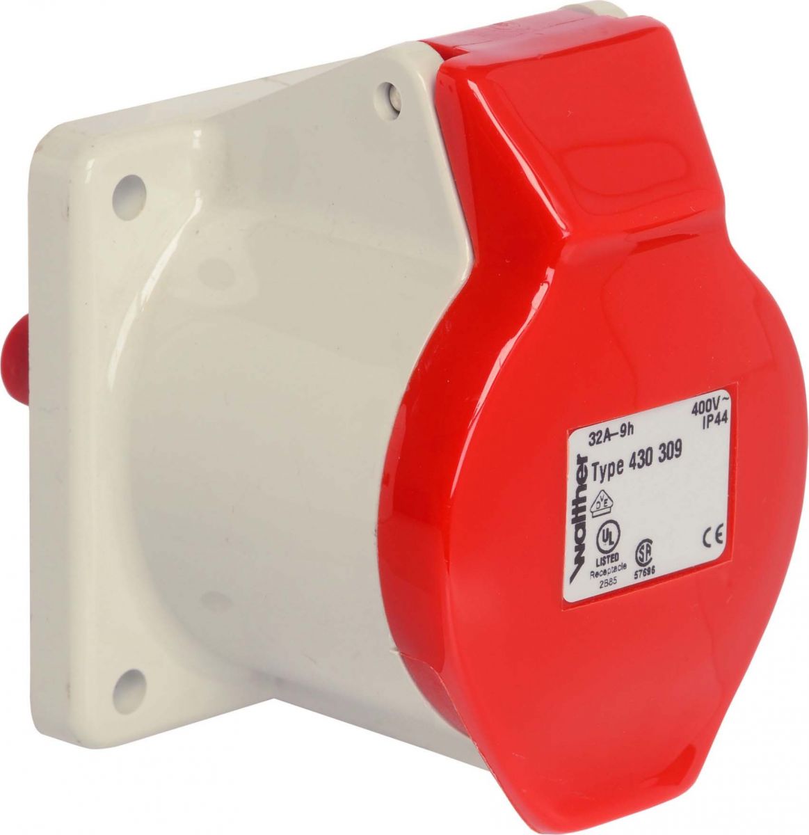 Anbaudose gerade 32A 430309