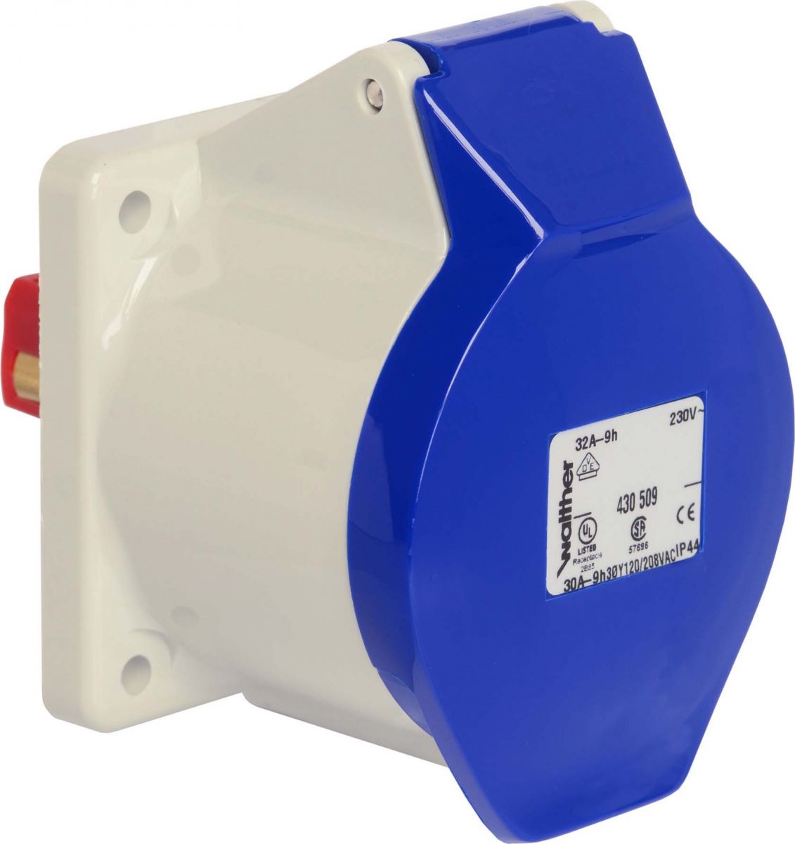 Anbaudose gerade 32A 430509