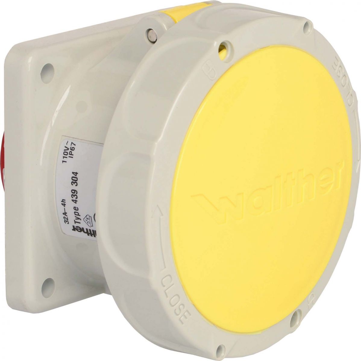 Anbaudose gerade 32A 439304