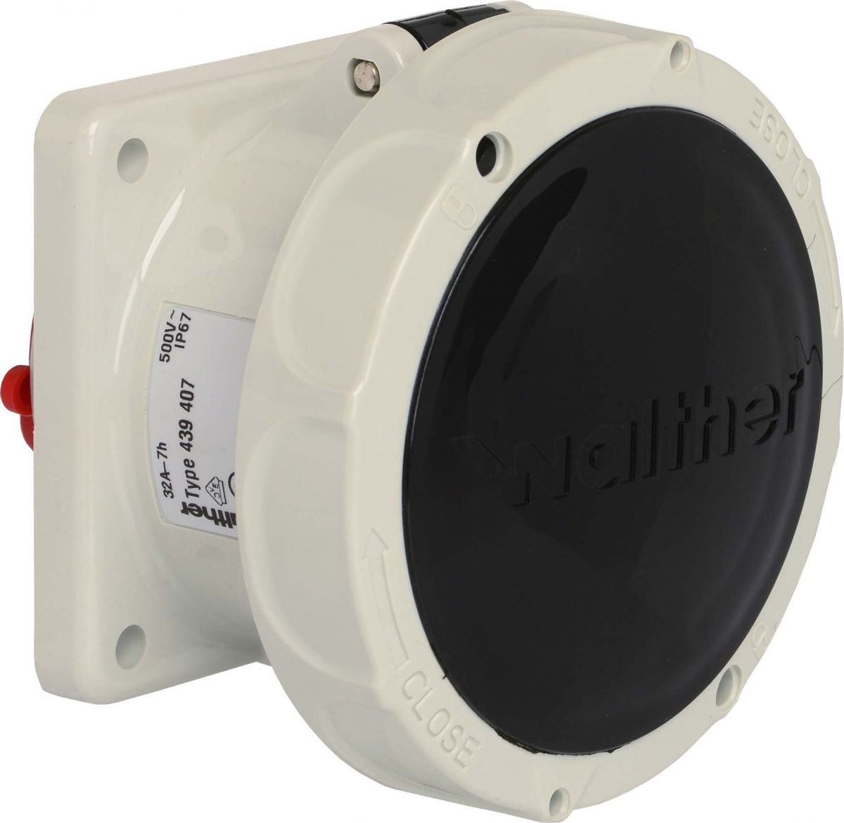 Anbaudose gerade 32A 439407