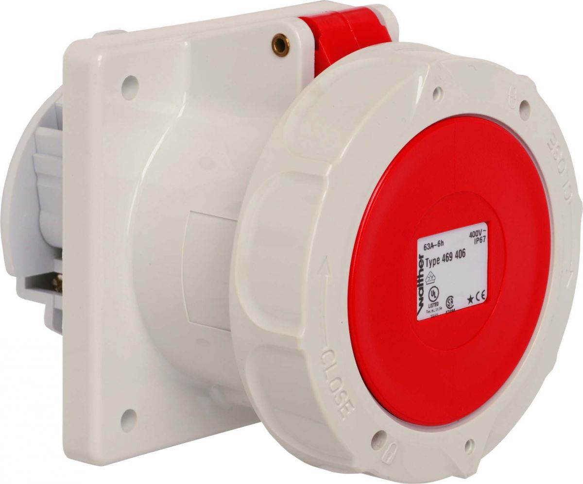 Anbaudose gerade 63A 469406