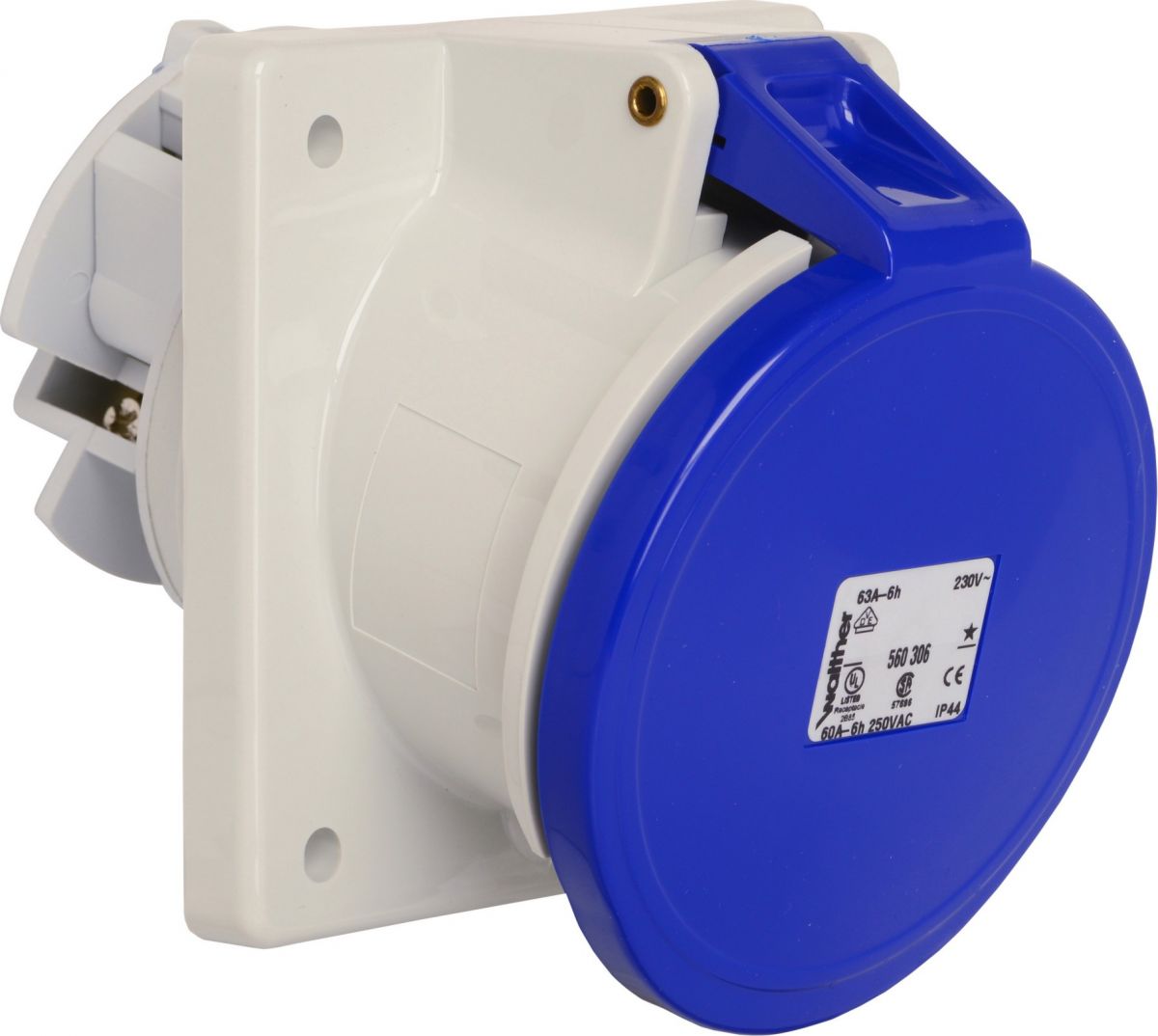 Anbaudose schräg 32A 531306