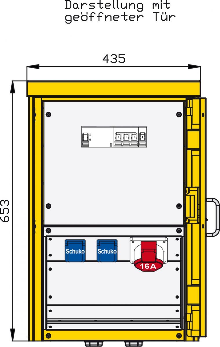 Aufputzverteiler 8AP43500