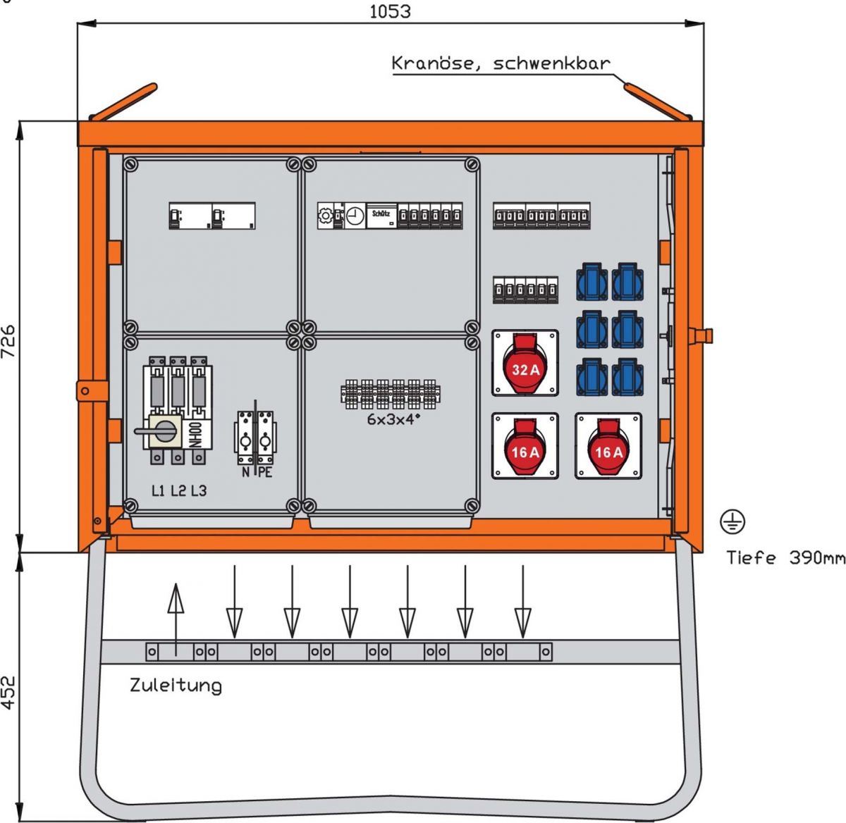 Beleuchtungsverteiler WV0253BER1