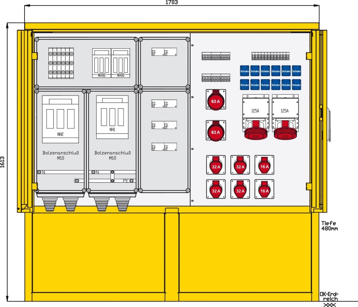 Edelstahlstromverteiler 83216200