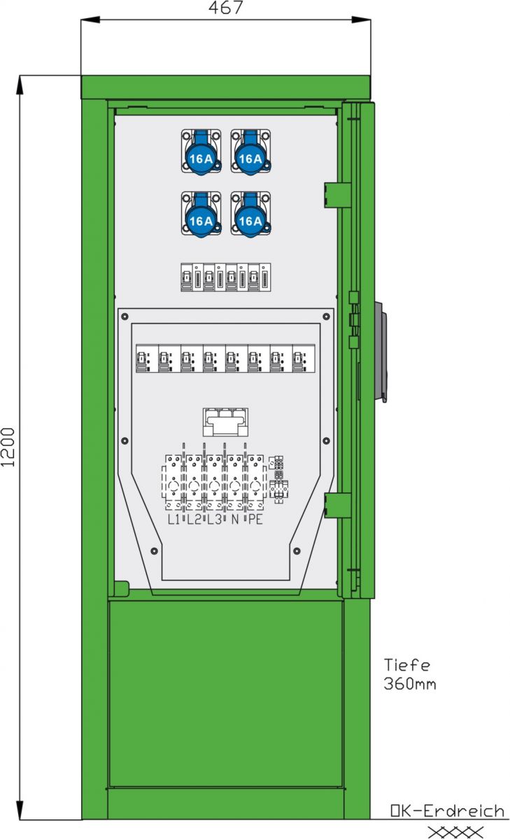 Stromverteiler 84085600