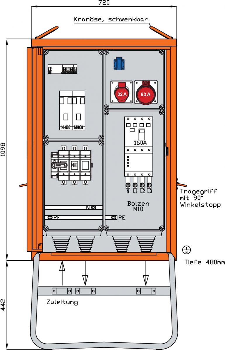 Verteilerschrank WV0455R1