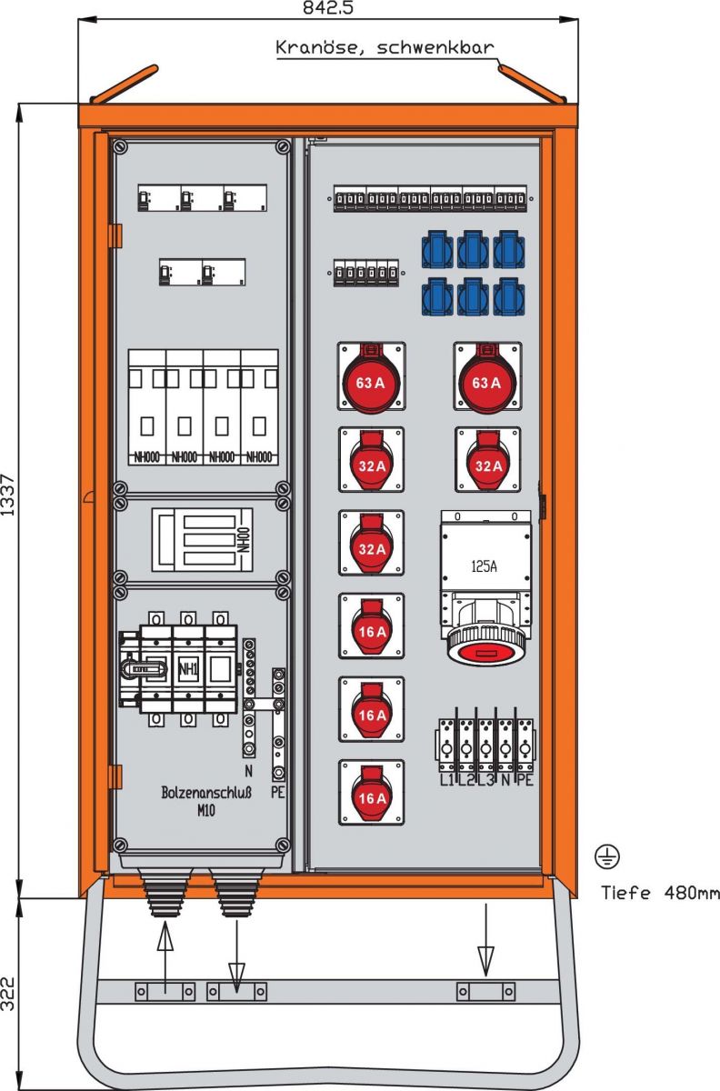 Verteilerschrank WV0572R1