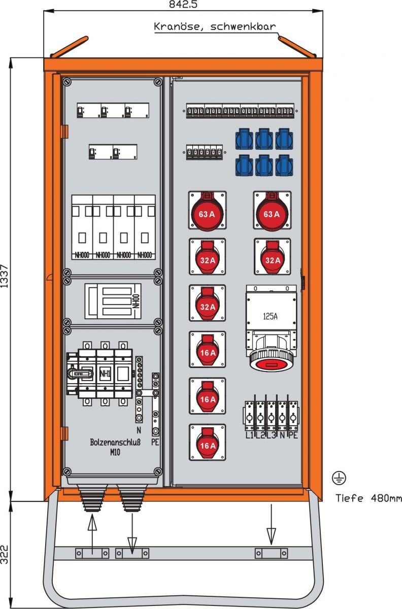Verteilerschrank WV0573R1
