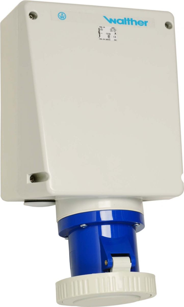 Wandsteckdose 125A 179306