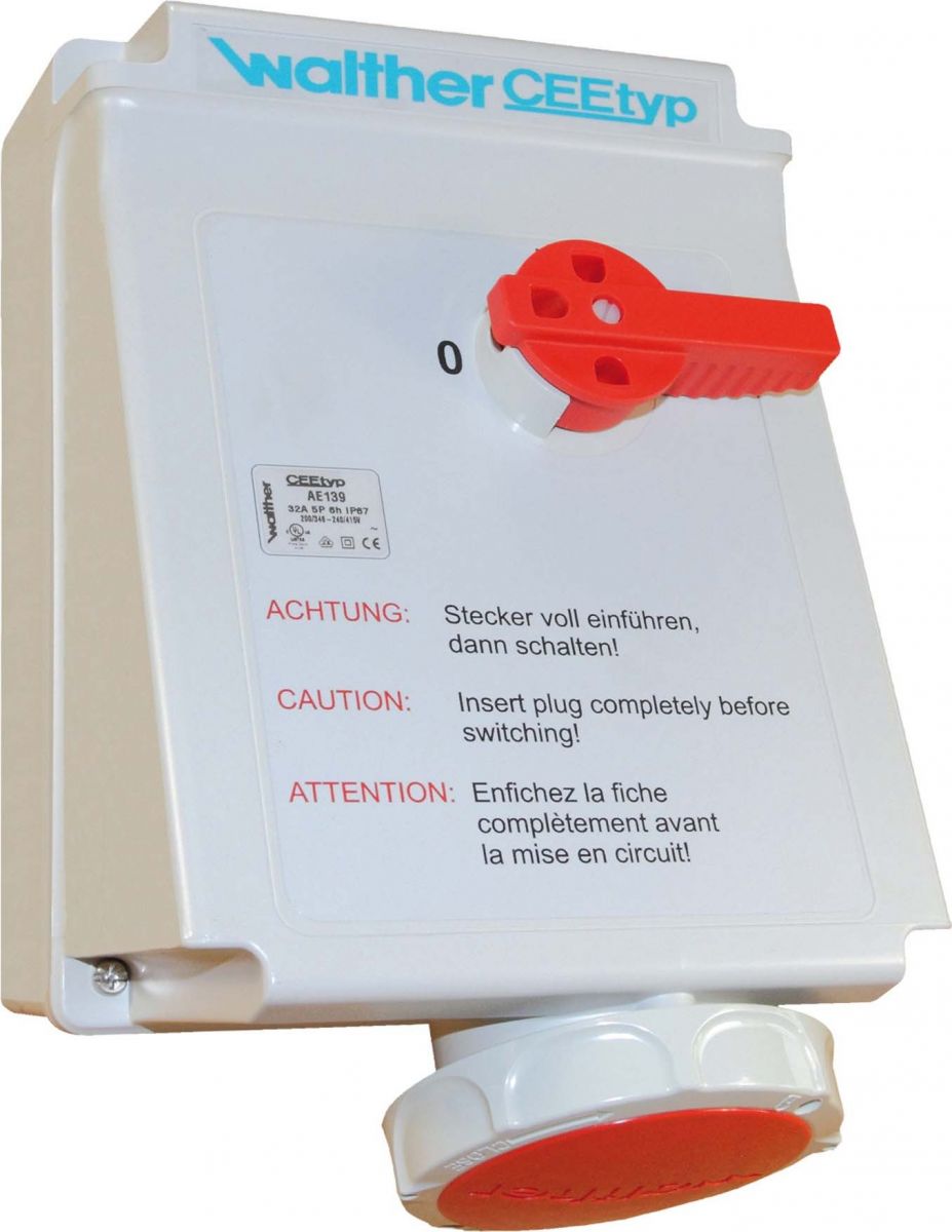 Wandsteckdose 32A AD139306