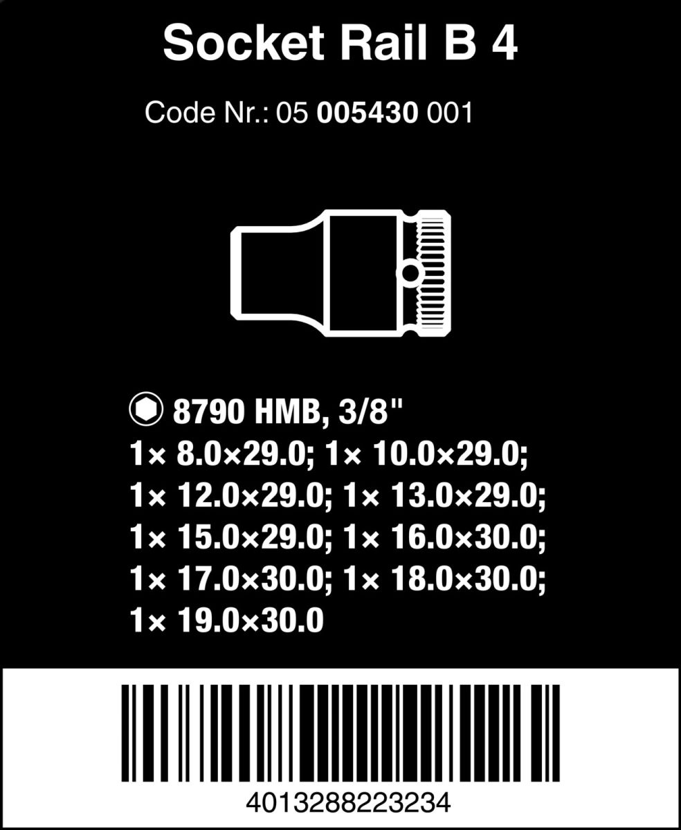 Nuss-Magnetleiste 05005430001