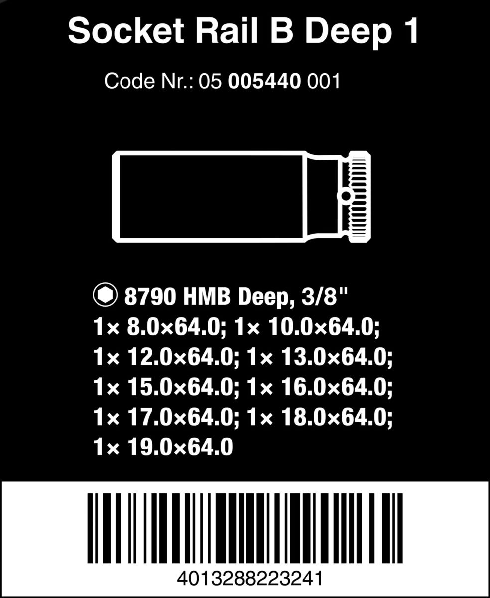 Nuss-Magnetleiste 05005440001
