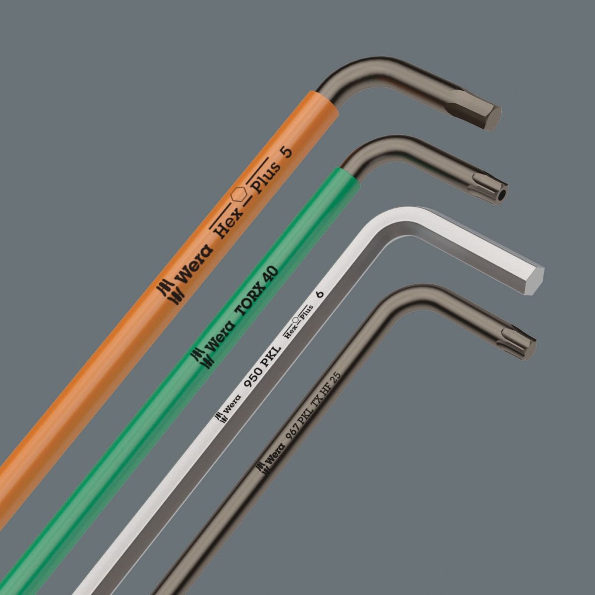 Winkelschlüssel-Satz 950/9 Hex-Plus 4