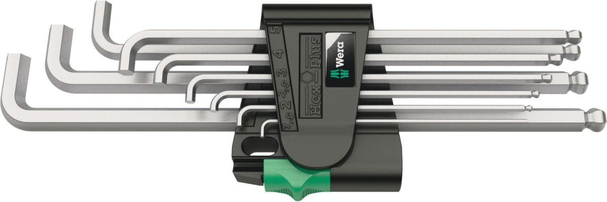 Winkelschlüssel-Satz 950/9 Hex-Plus 4