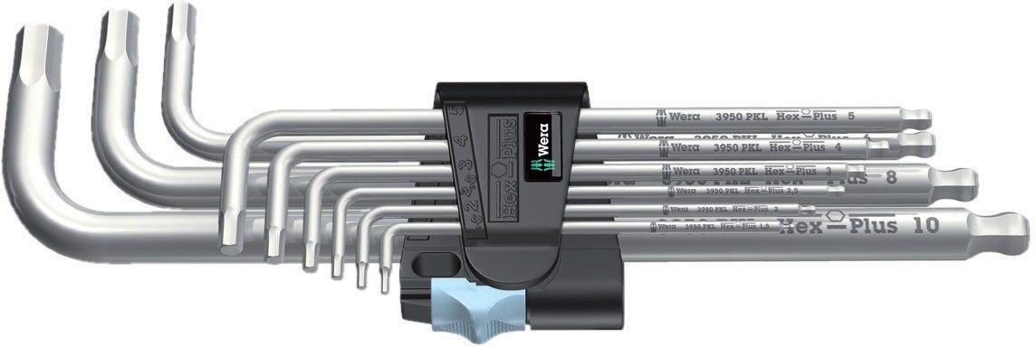 Winkelschlüsselsatz 3950/9Hex-Plus