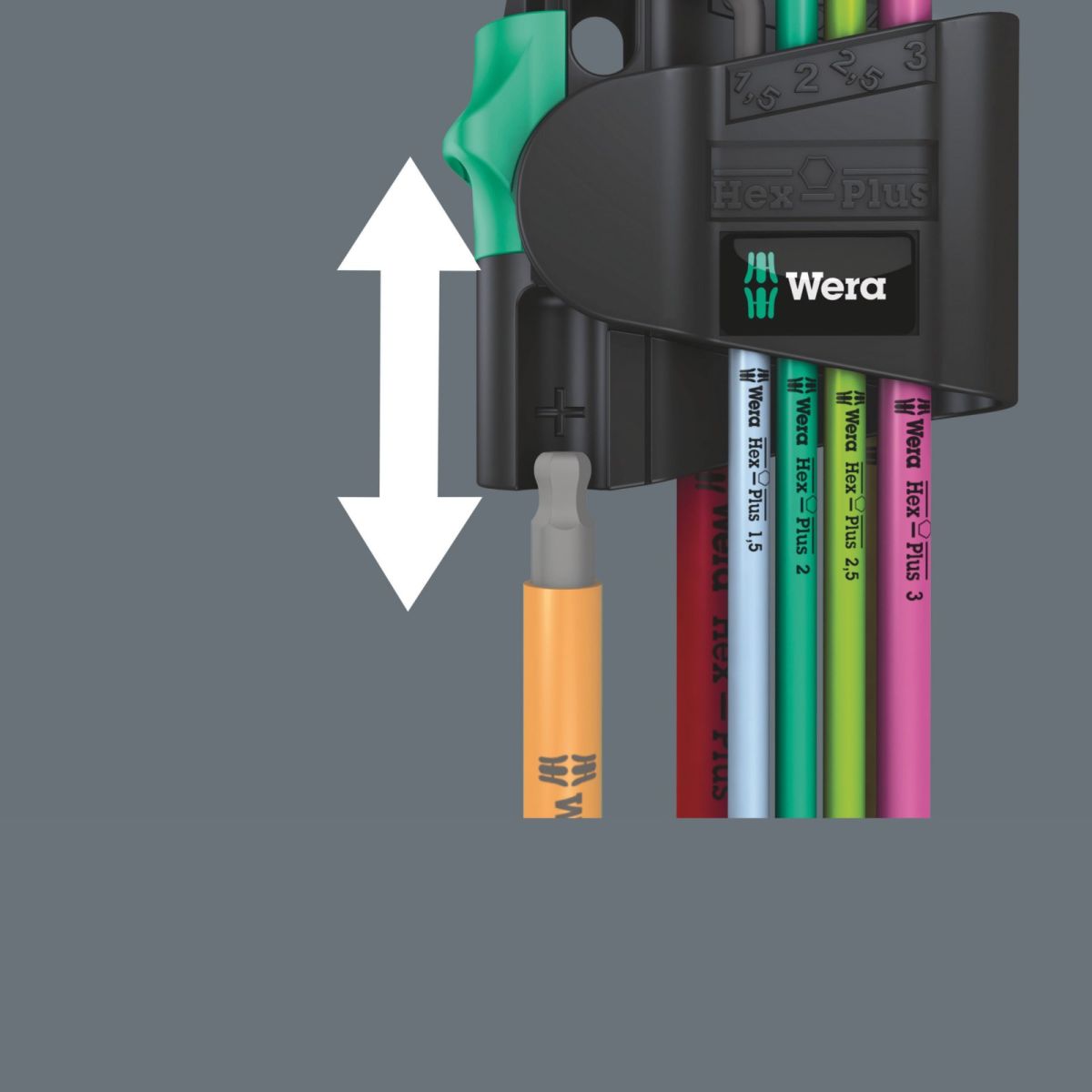 Winkelschlüsselsatz 950/7Hex-Plus